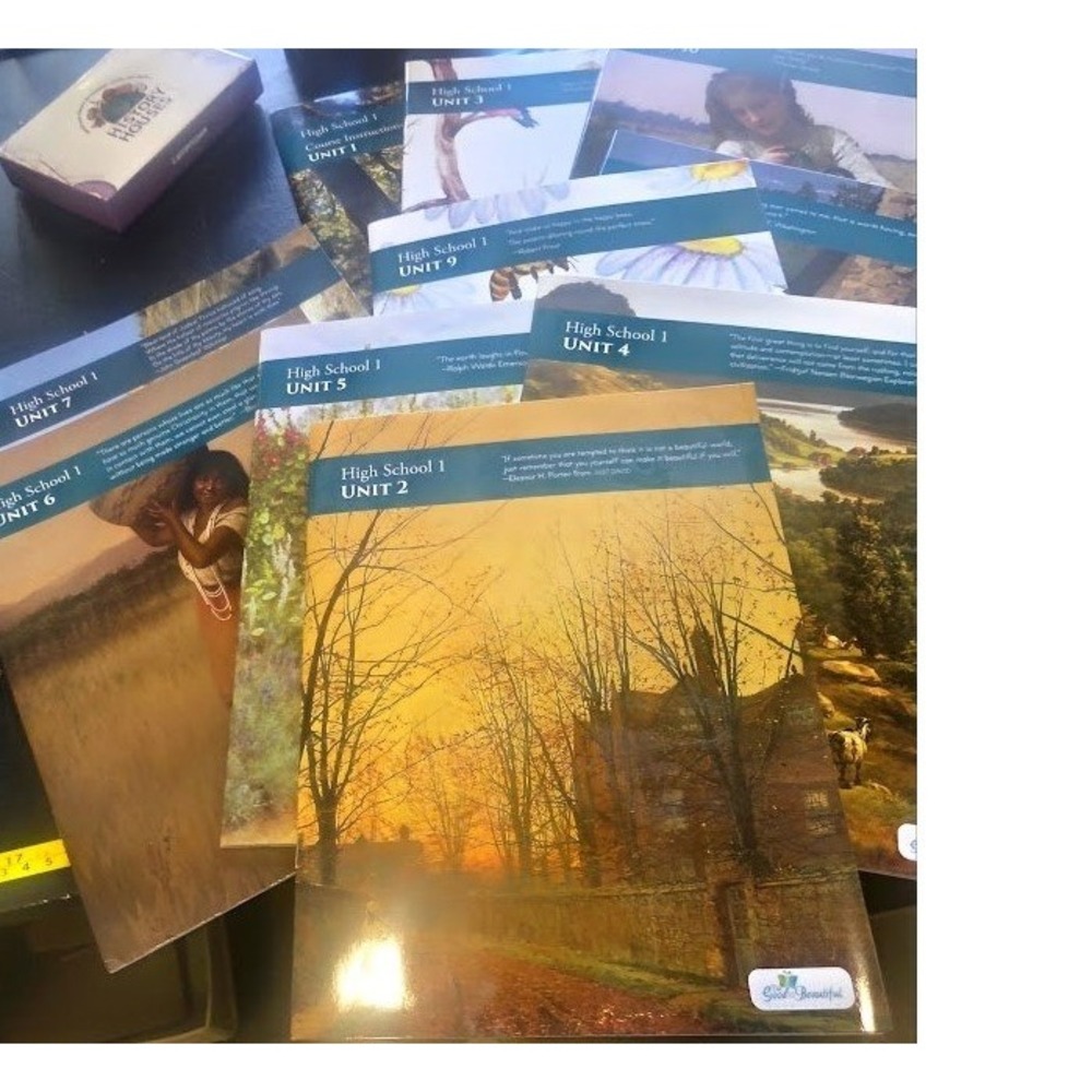 The Good and the Beautiful High School 1 Language Arts Course Set Units 1-10